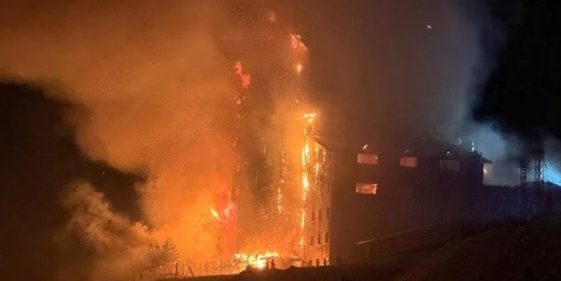 Türkiye: 66 dead in hotel fire