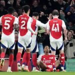 The lists confirmed as Gunners on the comeback in the second leg in the Carabao Cup semi-final