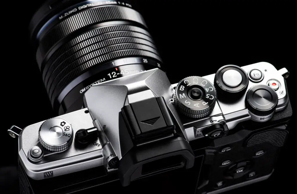 The OM-3 camera of the OM system marries the vintage style with a sensor stacked with high-tech