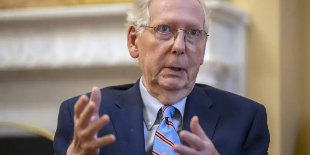 After his outbreak with Trump, Mitch McConnell says that he would not strive for a re -election and end his long term as a power broker of the GOP