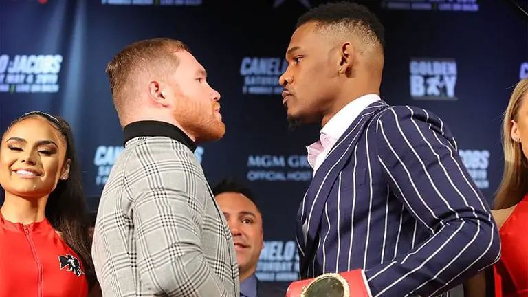 Video behind the scenes with Danny Jacobs at the Canelo press conference