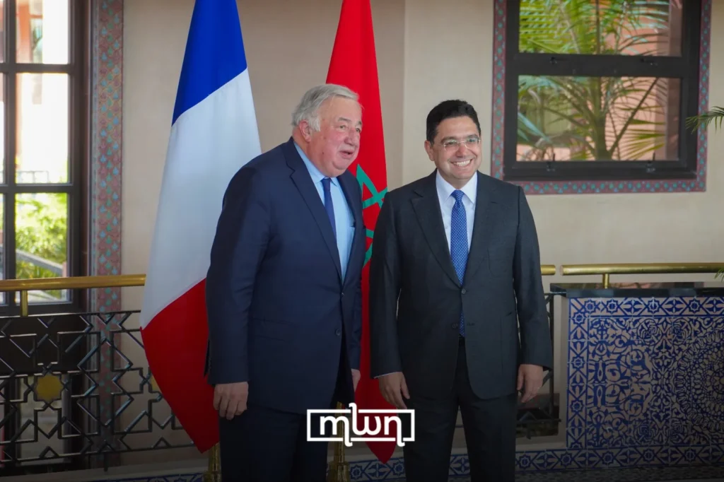 The President of the French Senate renews the support of the territorial integrity of Morocco