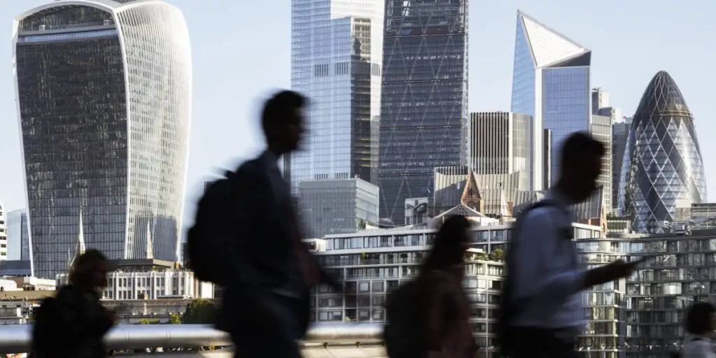 London companies covered the office space in the middle of RTO -Push.