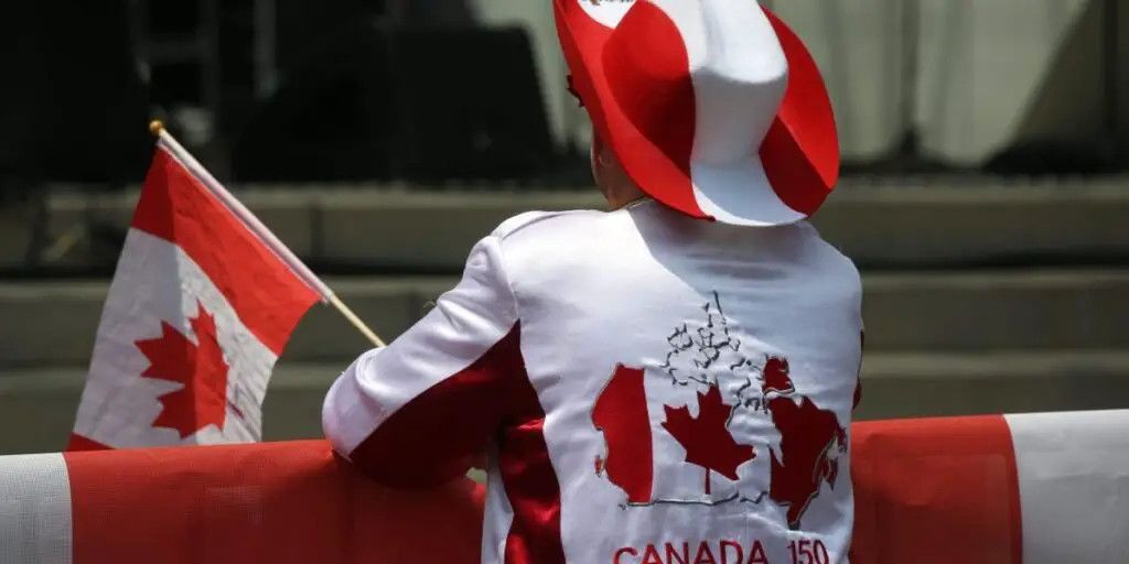 The turnover of a large Canadian flag manufacturer has doubled compared to one year because the tensions rise with us – “The more Trump talks, the more flag we sell”