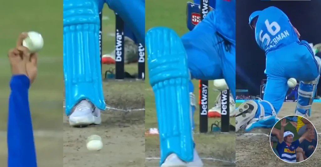 Clock: MJ Ackerman is cheekily released against Rashid Khan in Sa20 2025