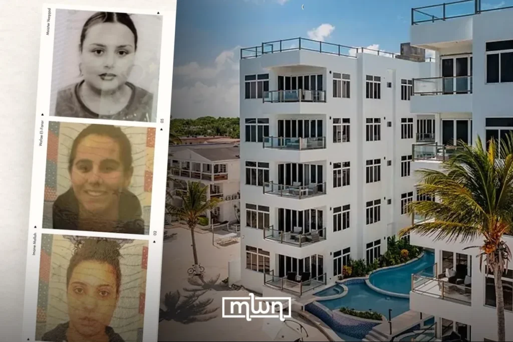 Three Moroccan-American women who were found dead in the Belize resort room. Three Moroccan-American women who were found dead in Belize Resort Room