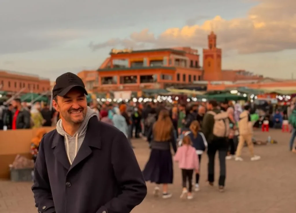 The French chef Cyril Lignac enjoys the Moroccan cuisine in Marrakech’s visit The French chef Cyril Lignac enjoys the Moroccan cuisine in a visit to the Marrack