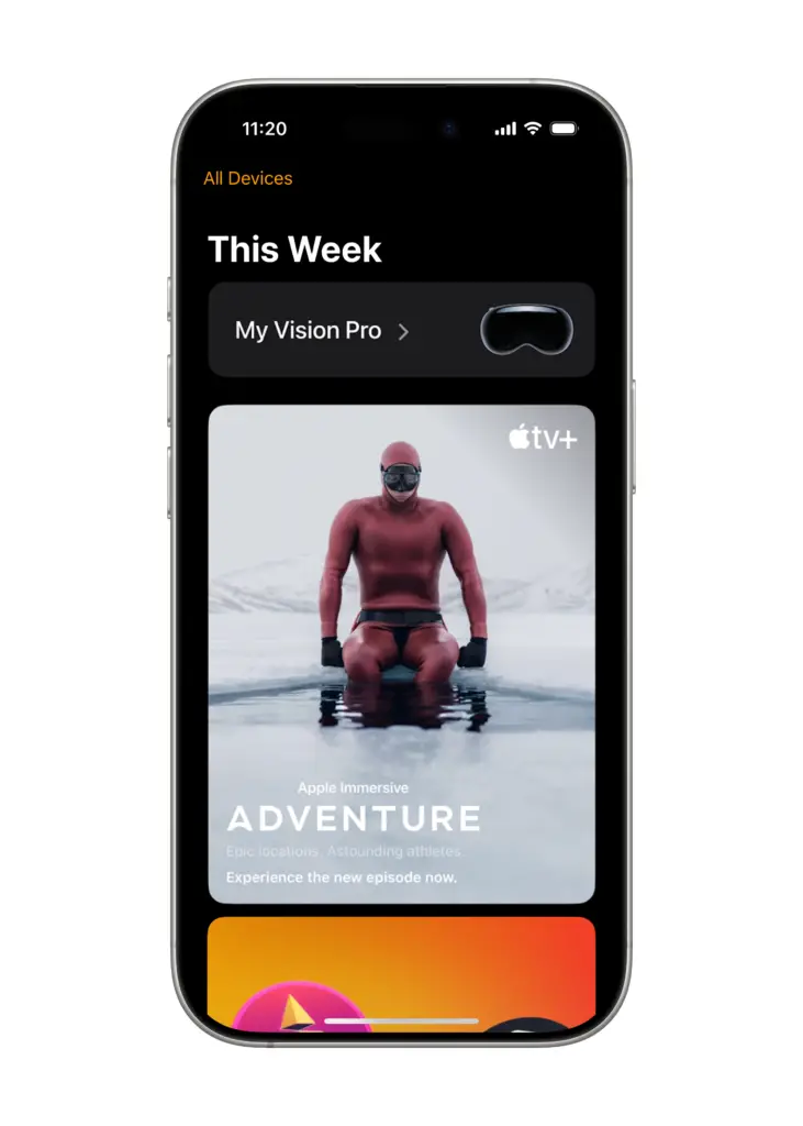 Apple Intelligence will be available in April in April on the way to the Vision Pro, which is available today