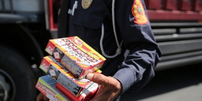 Tangier med: Defeat an attempted trade in fireworks and fireworks