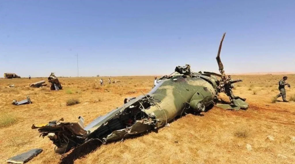 Algerian military aircraft crashes and kills the pilot