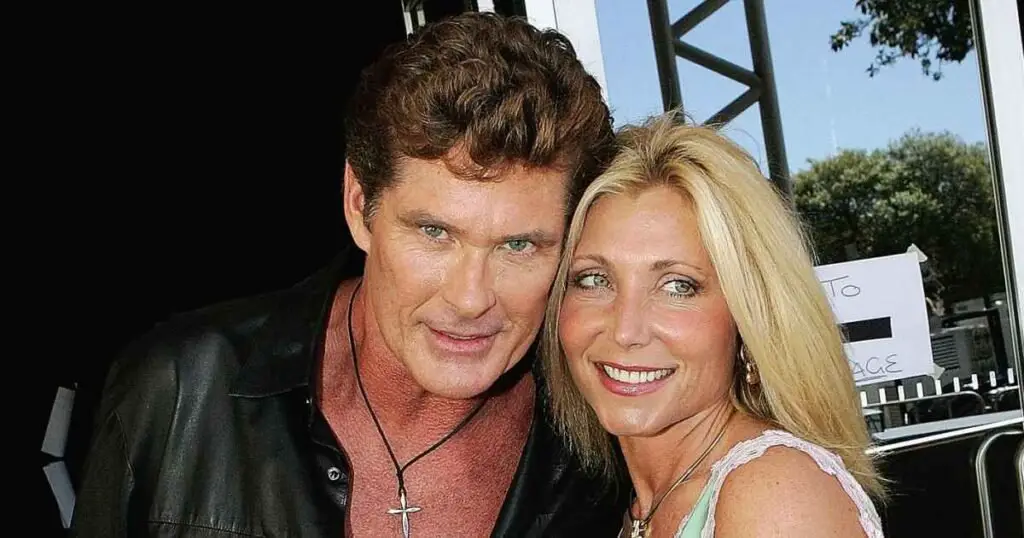 David Hasselhoff and ex Pamela Bach’s relationship time bar