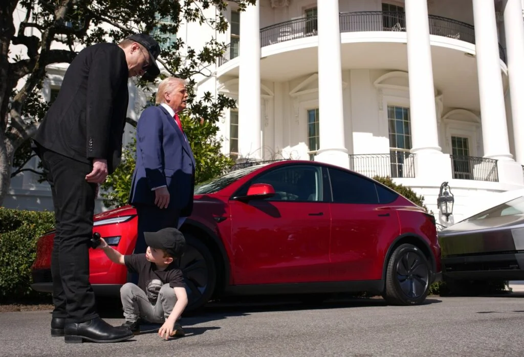 Trump says he will characterize violence against Tesla as domestic terrorism