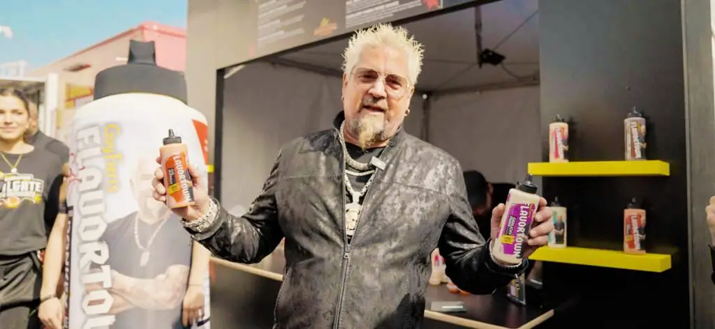 Guy Fieri turns on the heat with new flag sauces & rubs