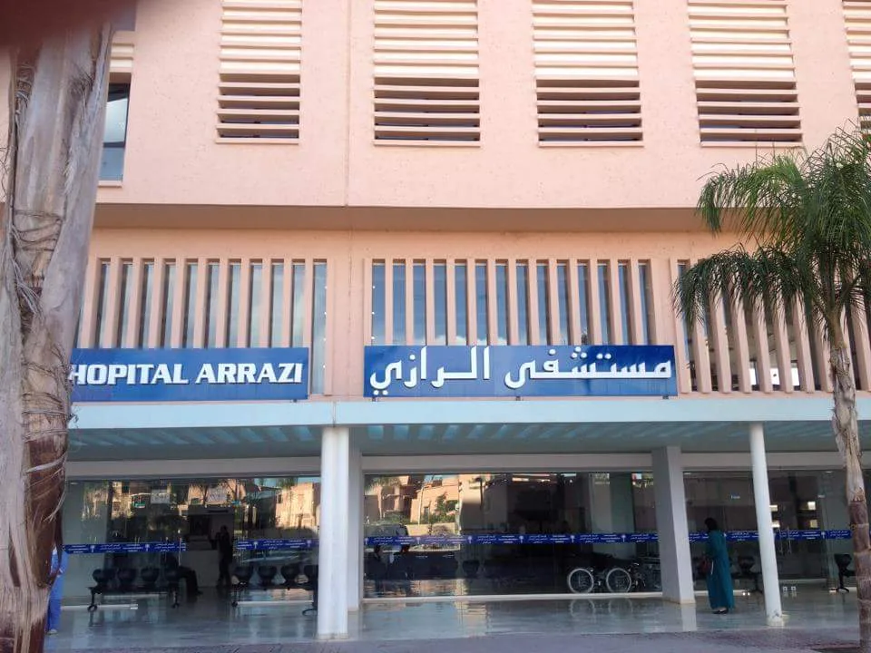 The Marrakeech Hospital repeats the hand again successfully amputated hand