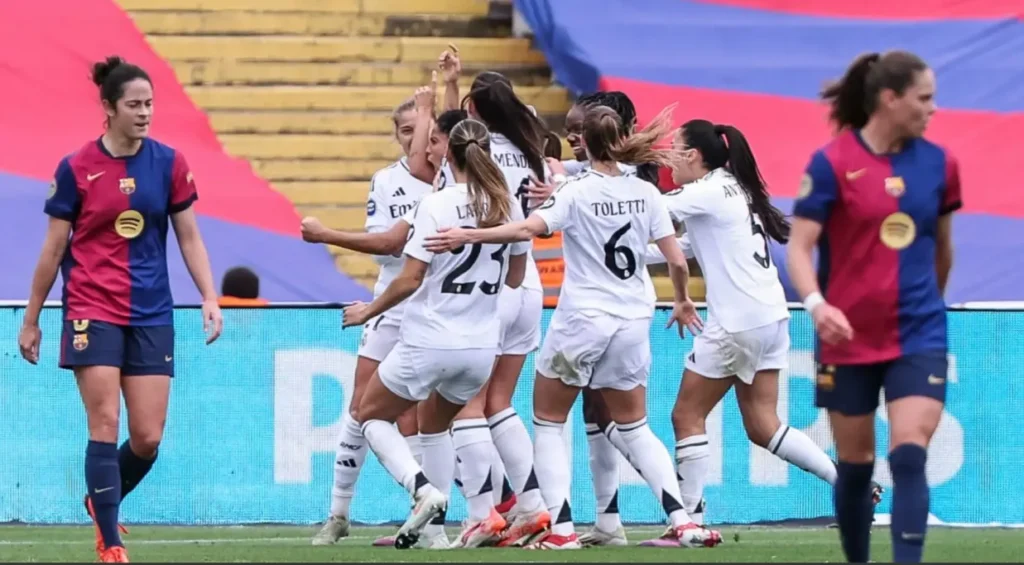 Real Madrid women shock Barcelona with a historical victory