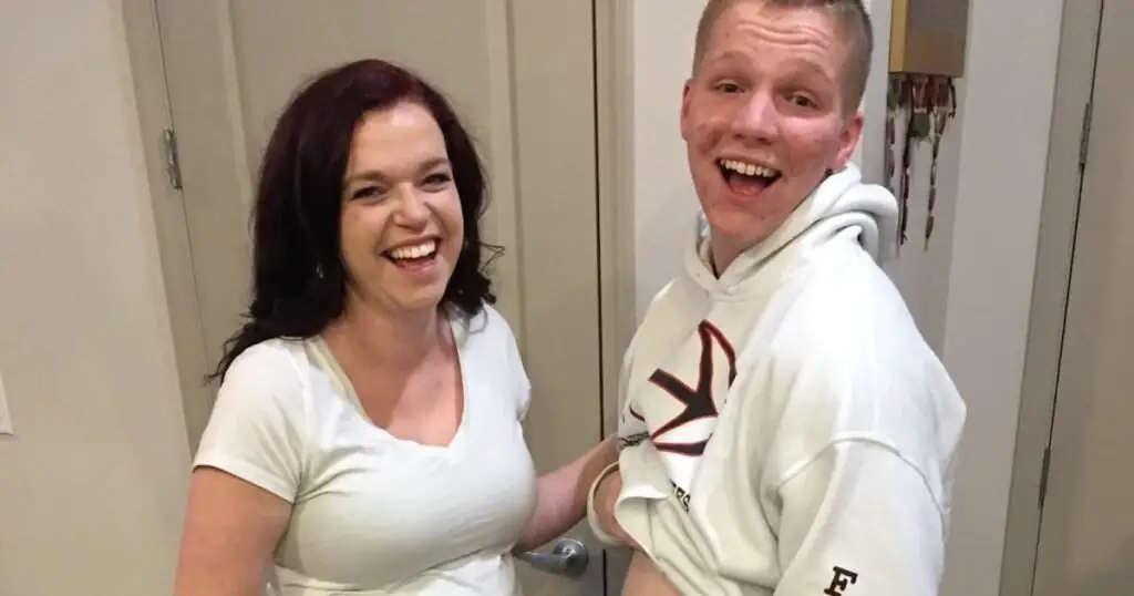 Maddie Brown from sister women appointed the 4th baby after the late brother Garrison