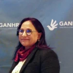 Amina Bouayach as President of the Global Human Rights Alliance in Morocco