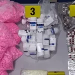The police confiscated 20,185 ecstasy tablets in the bust of drug trafficking