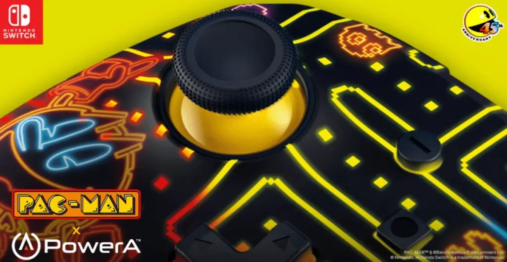 Powera teams with Bandai Namco for licensed PAC-Man equipment for the 45th anniversary