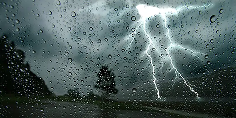 Weather: Thunderstorms Show with local hail and gusts of wind that are expected on Friday