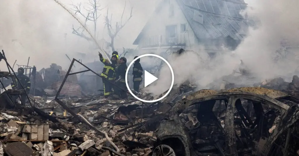 Russian bombing kills at least a dozen people in Ukraine