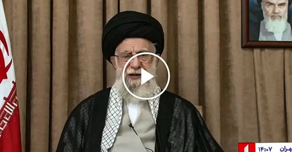 Iran’s leader says that the US President “exaggerates” the success of strikes