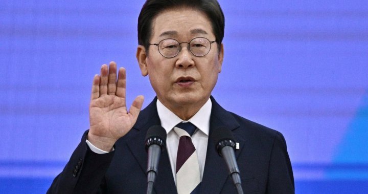 The new President of South Korea swears to restart talks with North – National National