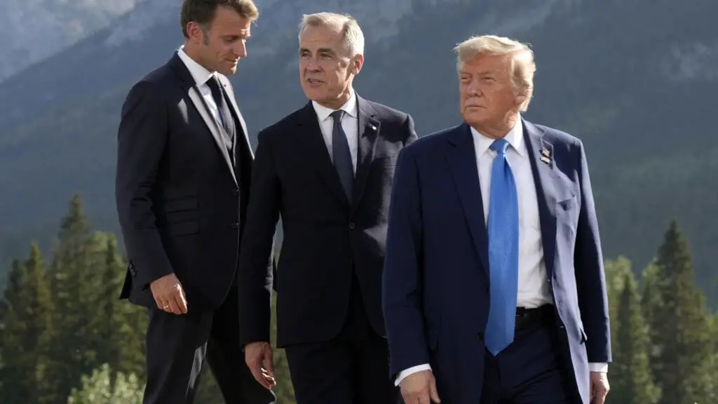 Trump leaves the G7 summit at an early stage tensions of the Middle East