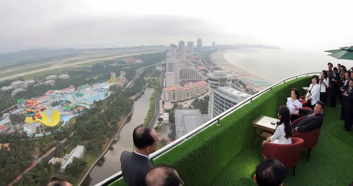 North Korea debuts the new beach resort in the tourism boost – National