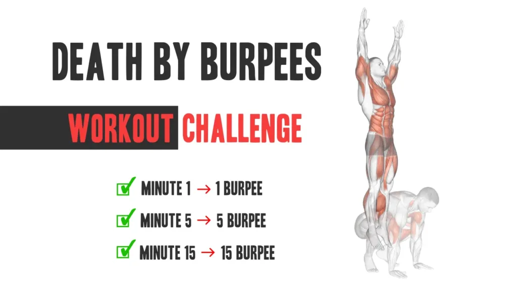 This is how you make death by Burpees Workout: your ultimate guide