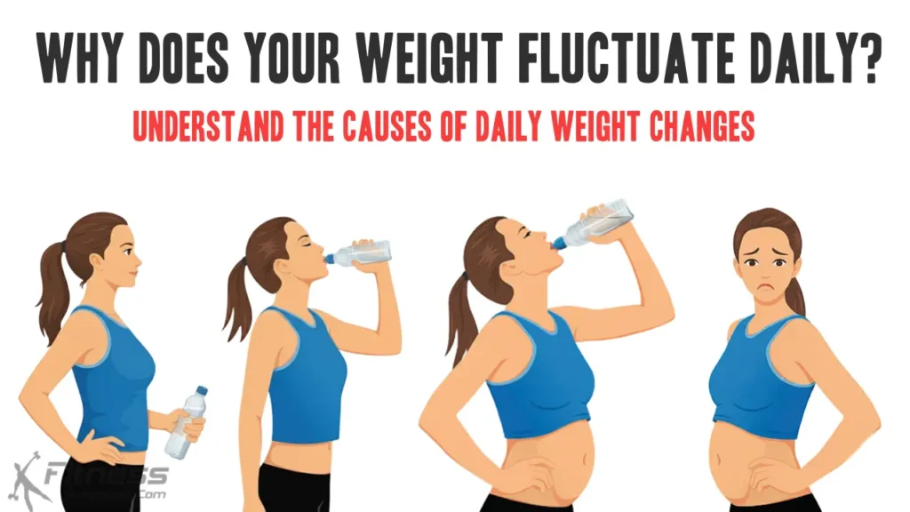 Why does your weight fluctuate daily? Here is the reason