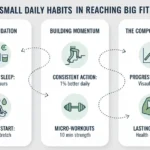 The power of small daily habits when reaching great fitness goals