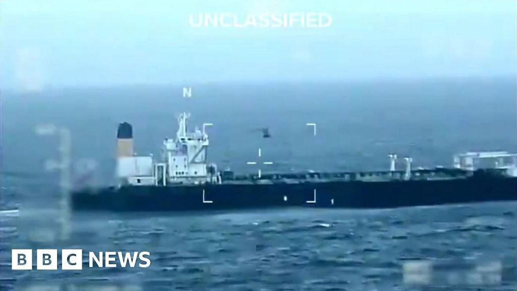 The US seized a ship in international waters off the coast of Venezuela, officials say