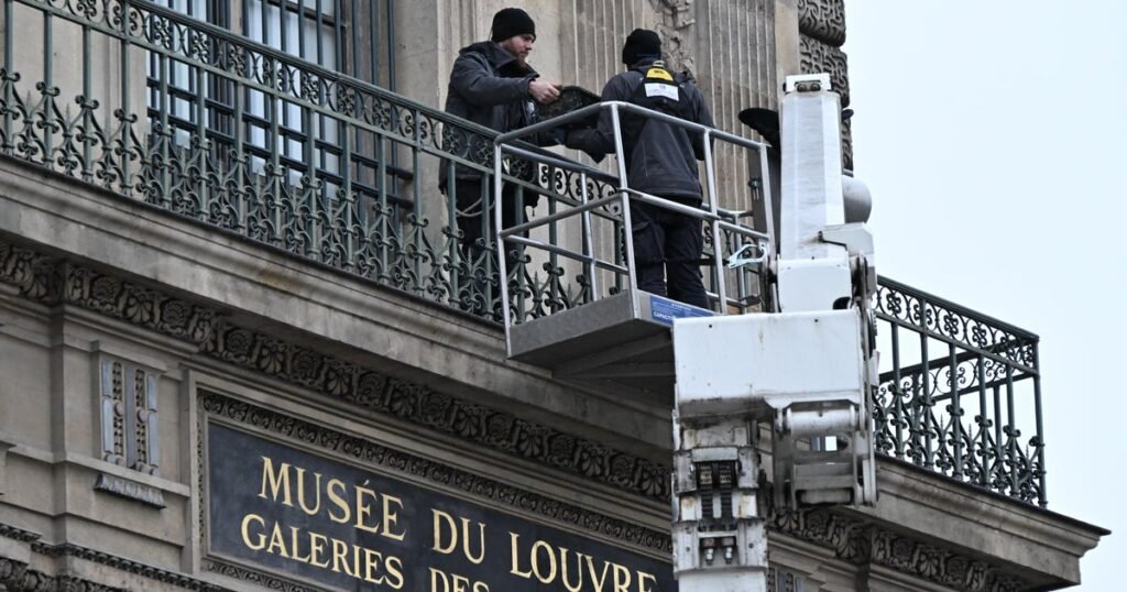 Louvre tightens security after crown jewel heist and installs bars on notorious window