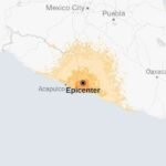 Map: Magnitude 6.5 earthquake hits Mexico