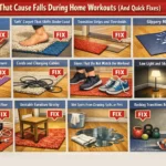 12 Things That Cause Falls While Working Out at Home (And Quick Fixes)