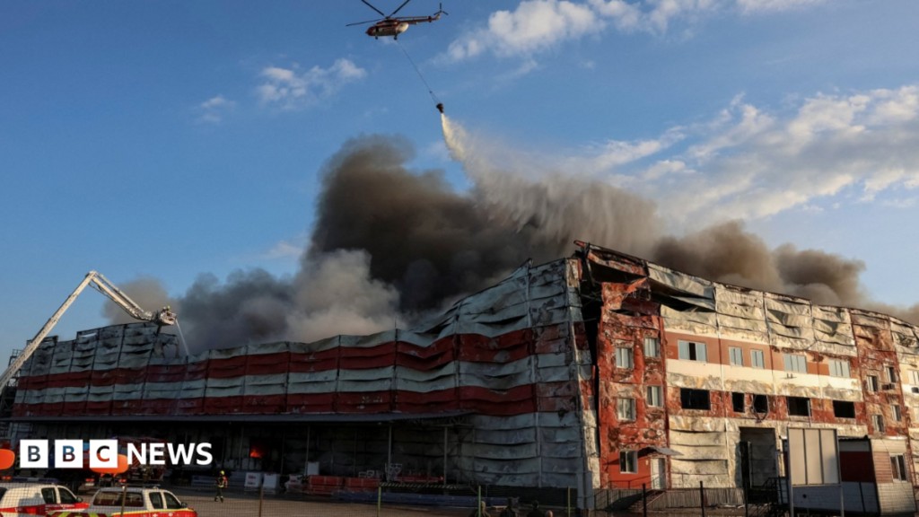 Russia launches a major ballistic missile attack on Ukrainian cities